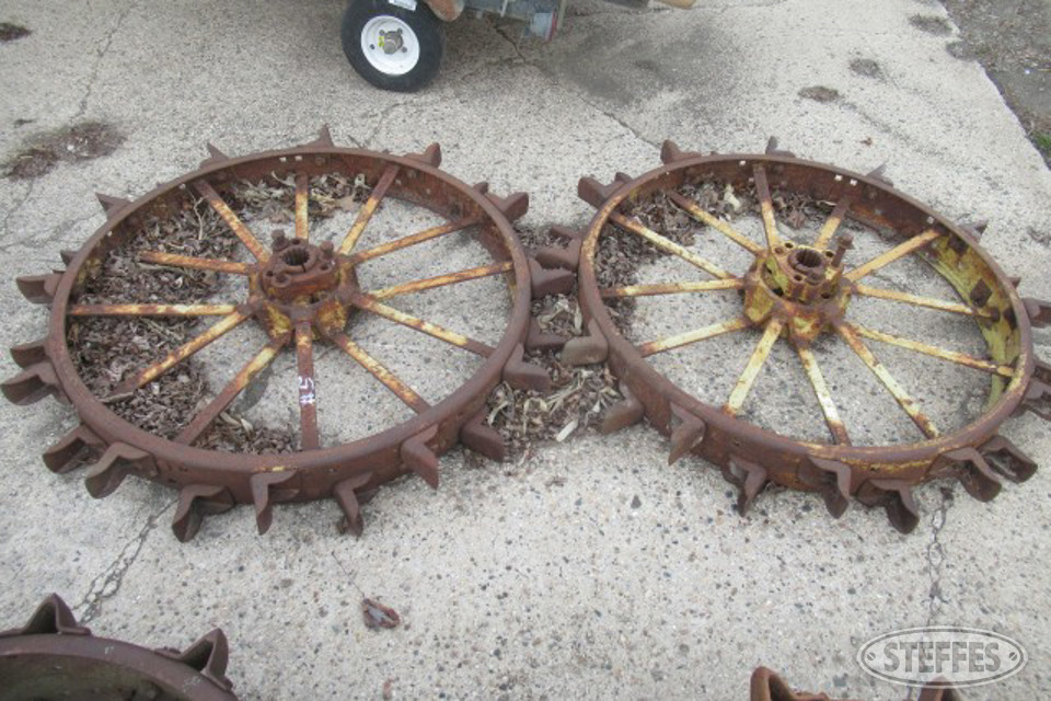 John Deere steel wheels